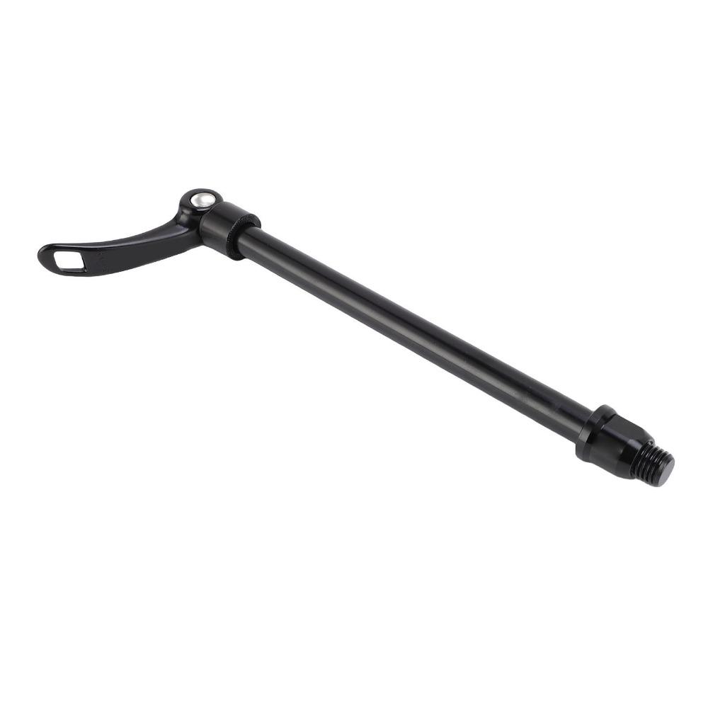 142x12mm Bike Thru Axle Lever Black Bike Thru Axle Skewer  Frame Axle Replacement