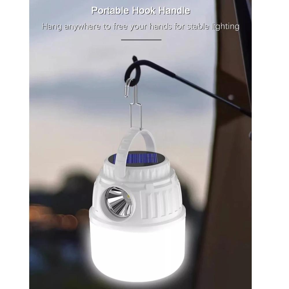 Long Endurance Camping Lamp Light USB Rechargeable Night Market Lighting Lamp  Household