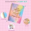 Yousheng Girls Diary Set for Ages 8-12 Kids DIY Stationery Kit with Colored Pens Stickers Tape Journaling Scrapbooking Supplies