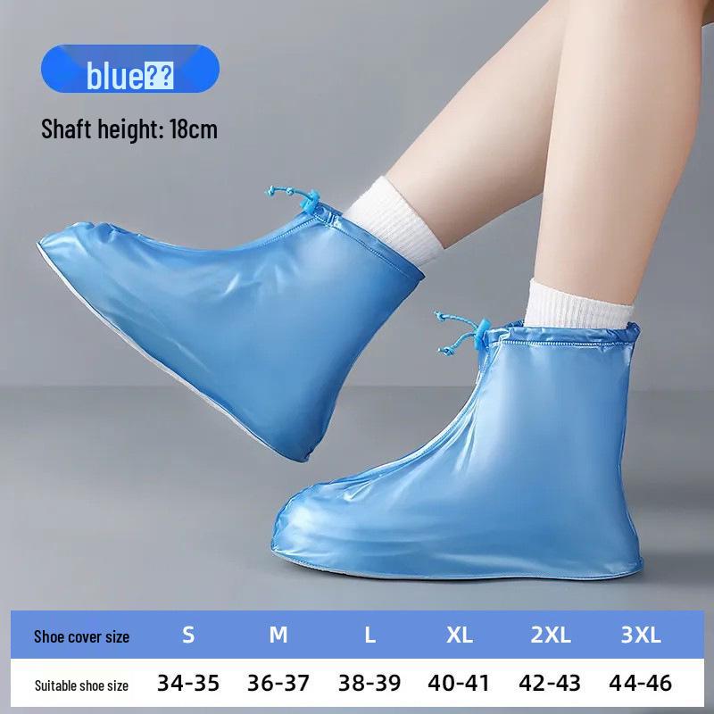 

Waterproof Anti-slip Silicone Shoe Covers for Men, Women, and Children - Durable and Thickened for Rainy Days M (36-37)