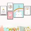 Nordic Decoration Sheets Picture Wall Art Poster Children's Canvases Room Paintings For Nursery Decorative Prints Wall Posters No Frame