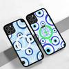 Lucky Eye Blue Evil Eye Phone Case For iPhone 16 15 14 13 12 11 17 Pro Max Plus Magnetic Wireless Cover