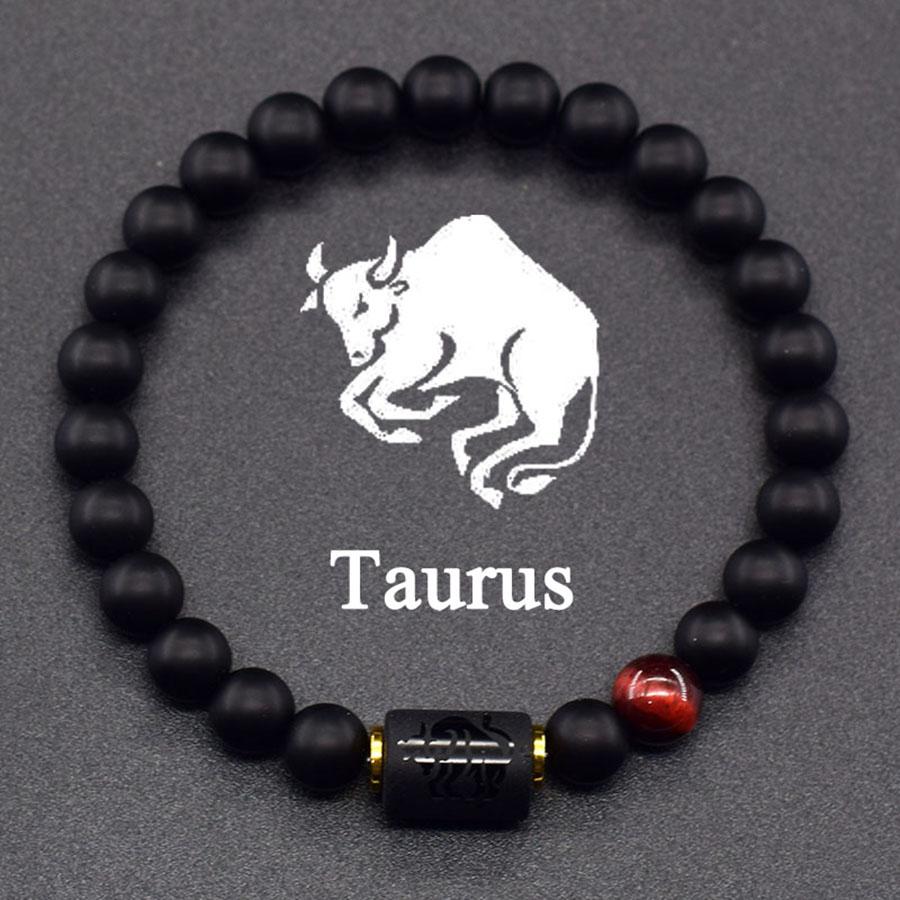 12 Sterrenbeeld Armband Heren Constellatie Armband voor Mannen Ram Maagd Leeuw Weegschaal Bedel Bangle Dames Vriendschap Sieraden om de Hand