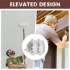 2 Pack Drywall Stilt Heel Brackets with Adjustable Positions for Multiple Use In High Wall Painting and Construction