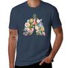 Floral Lungs Tshirt T Shirts For Unisex Slim Fit Tshirt
