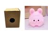 2023 Cartoon Cute Rabbit Night Light: Cordless LED Bedside Ornament for Kids