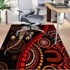 Area Mat Luxury Plush Bottom Black Red Orange Gray Beige White Machine Washable Living Room Bedroom Office Modern Home Decor