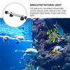 1Pcs LED Aquarium Lamp Waterproof Full Spectrum High Brightness Fish Tank Light for Aquatic Plant Growth Landscape Lighting 19cm