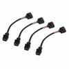 4PCS Fuel Injector Conversion Harness OBD1 to OBD2 Replacement For Acura Integra 199?1995