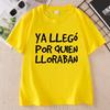 Funny Spanish Saying TShirt Unisex Unisex Humorous Graphic Tee Unisex Short Sleeve Round Neck Casual T Shirt Streetwear Clothes