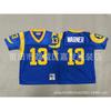Kids Retro Football Jersey Team Practice Cotton Uniforms NFL Style Youth Sports Apparel