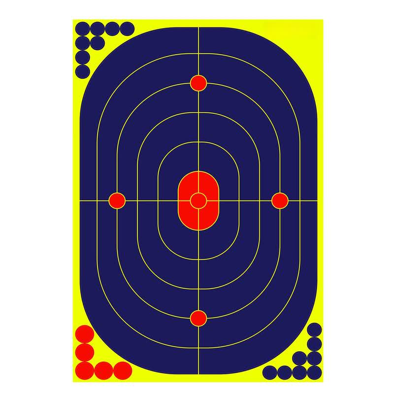 TLXT Reactive Splatter Shooting Target Stickers