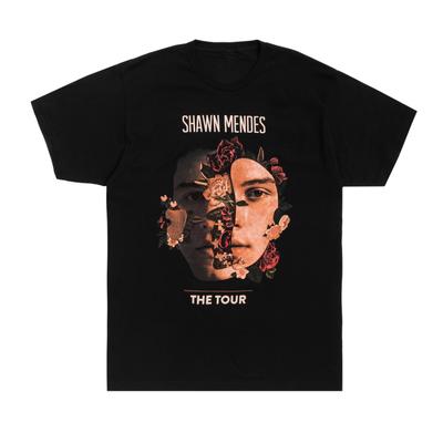 Y2k Divat Hip Hop Nyomtatott Rövid Ujjú THE TOUR Póló Shawn Mendes Túlméretezett Laza Nyomtatott Pamut Alkalmi Póló Uniszex