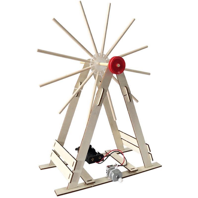 DIY Bottle Cap Ferris Wheel Science Kit for Kids