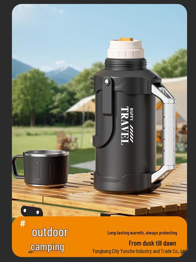 Large Capacity 316 Stainless Steel Thermos Cup - Insulated Travel Bottle for Men and Women