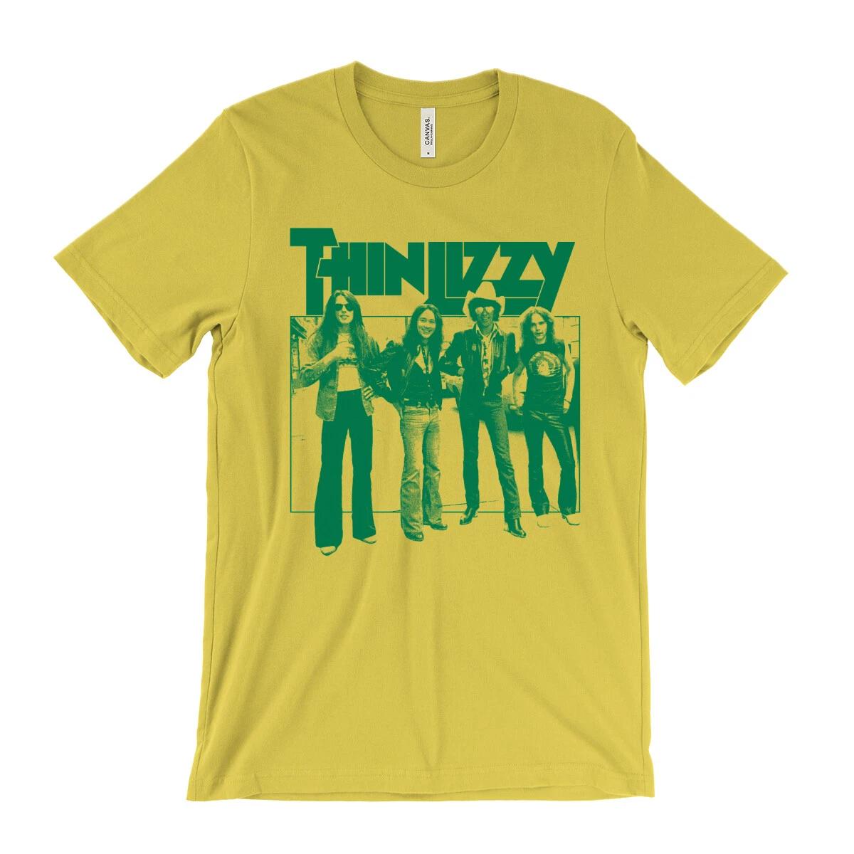 Thin Lizzy T-Shirt - Jailbreak - 70s rock - green design XXXL