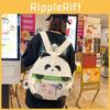 Panda Plush Cartoon Backpack With Bring The Same Panda Pendant Children For