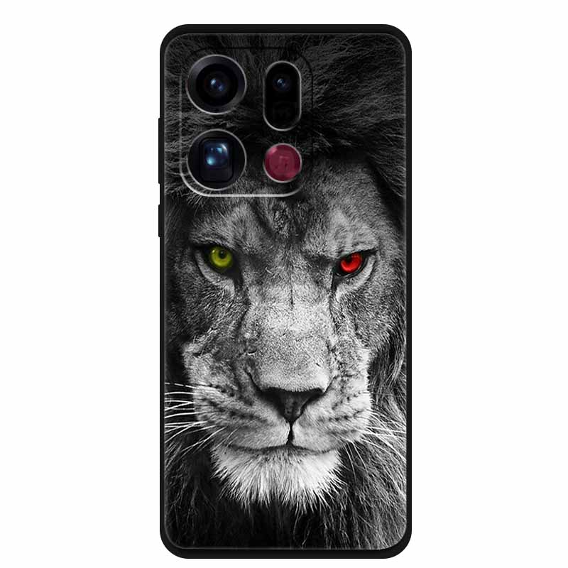 For OPPO Find X9 5G Case Silicone Space Animal TPU Soft Black Cover For OPPO Find X9 Cases FindX9 CPH2797 PLJ110 Cool TPU Cover
