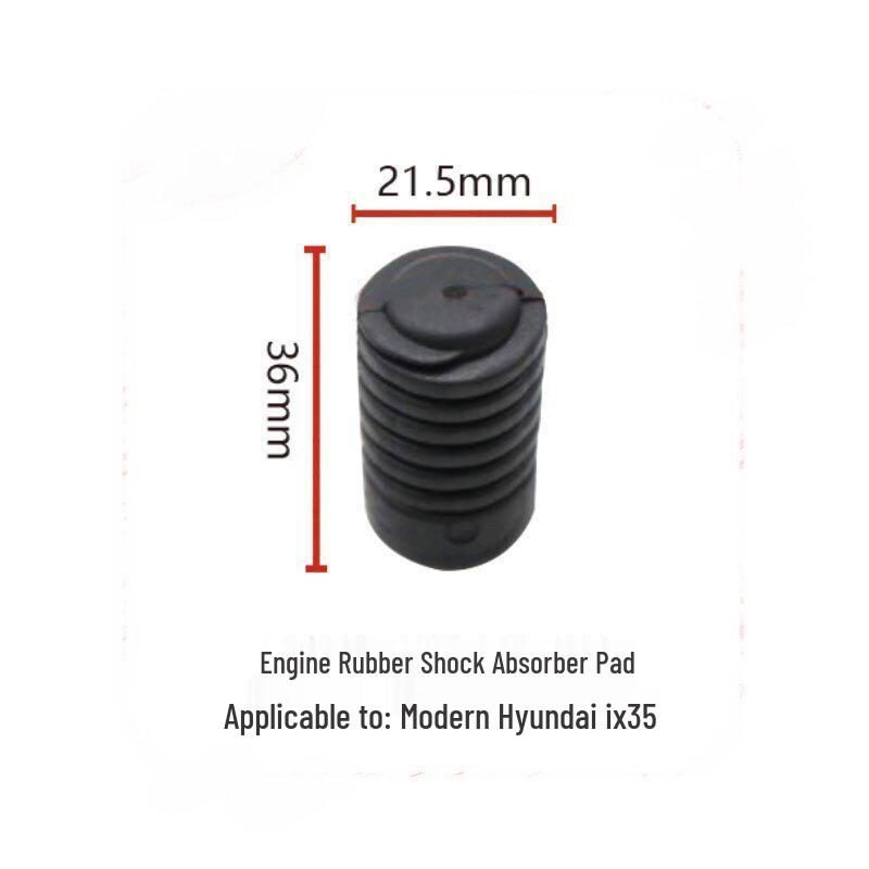 Compatible with modern Hyundai X35: Front Hood Shock Absorber Rubber Pad & Engine Buffer Block