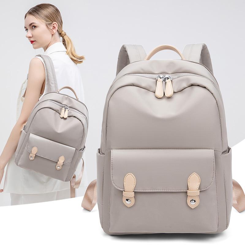 Fashion Business Commuter Backpack Women's Computer Bag Large Capacity Oxford Cloth Backpack