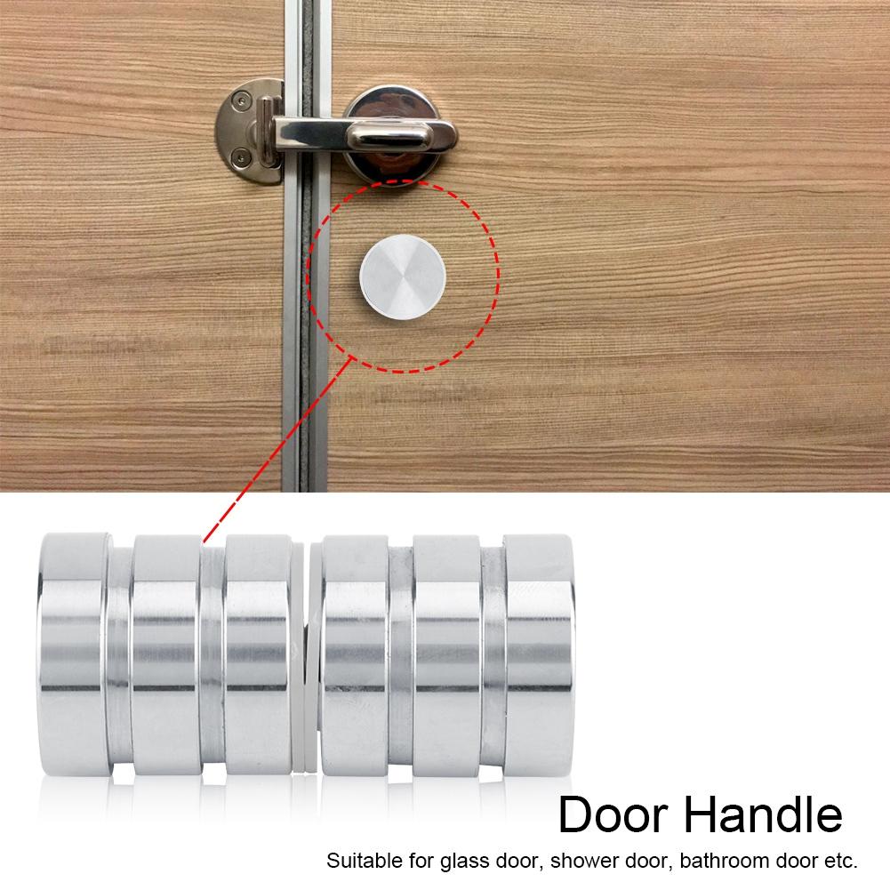 Stainless Steel Shower Glass Door Handle Pull Knob for Bathroom Lock Hardware