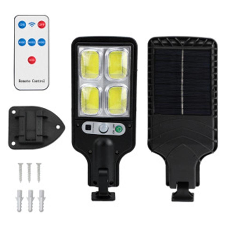 3 Light Mode LED Solar Street Lights Waterproof Solar Powered Security Light  Street