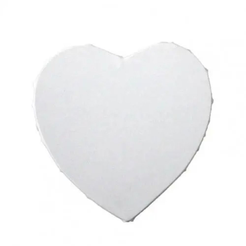 Cotton Heart-shaped Oil Canvas Love Drawing Board Picture Frame Painting Board  Painter