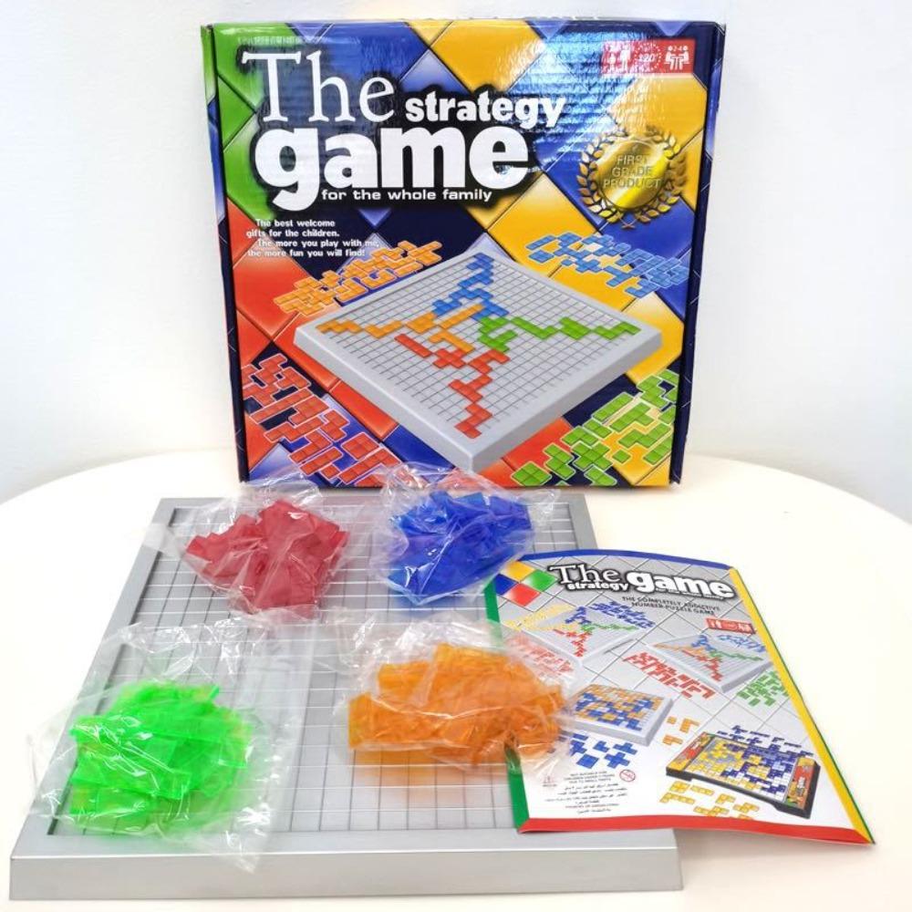 Squares Game Jigsaw Russia Puzzle Block 4-Person Blokus Board Game  Intelligence Game