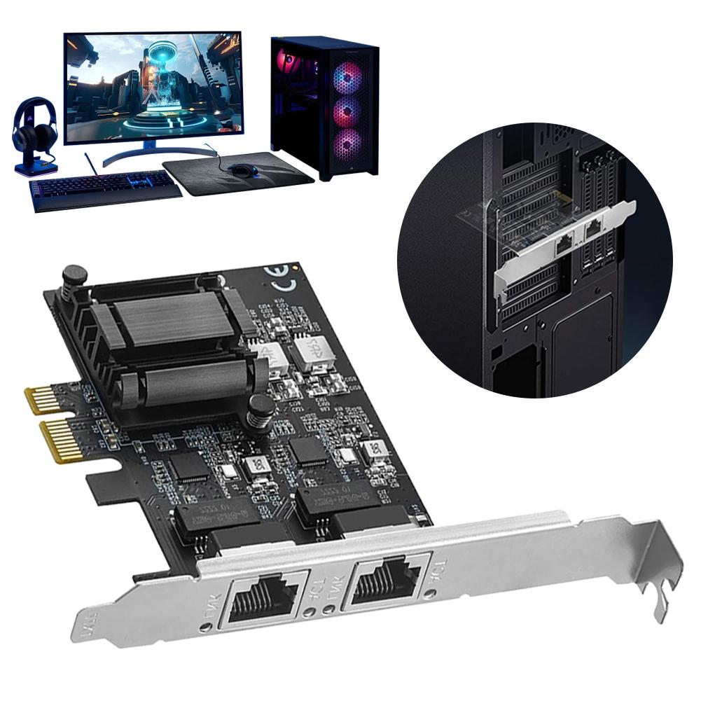 

2-портовий мережевий адаптер RTL8125BG, 2,5 ГБ, підтримка мережевої карти PCIe PXE/NAS/ПК
