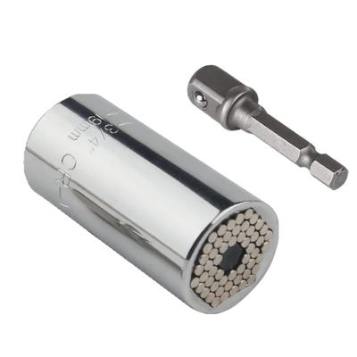 2PCS/SET Univerzální momentový klíč Sada hlavic Objímka 7-19 mm Elektrická vrtačka Ráčna Klíč Klíč Magic Multi Hand Tools