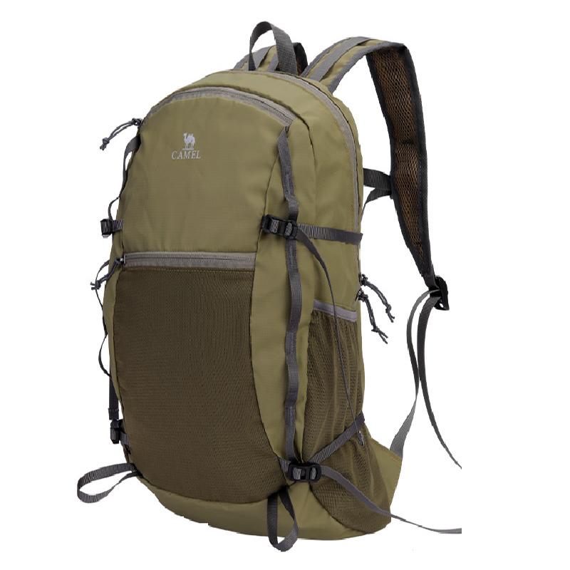 

New CAMEL 20L Backpacks Polyamide/Polyester Multicolor Unisex A1W3B5127 31.0*14.0*48.0CM