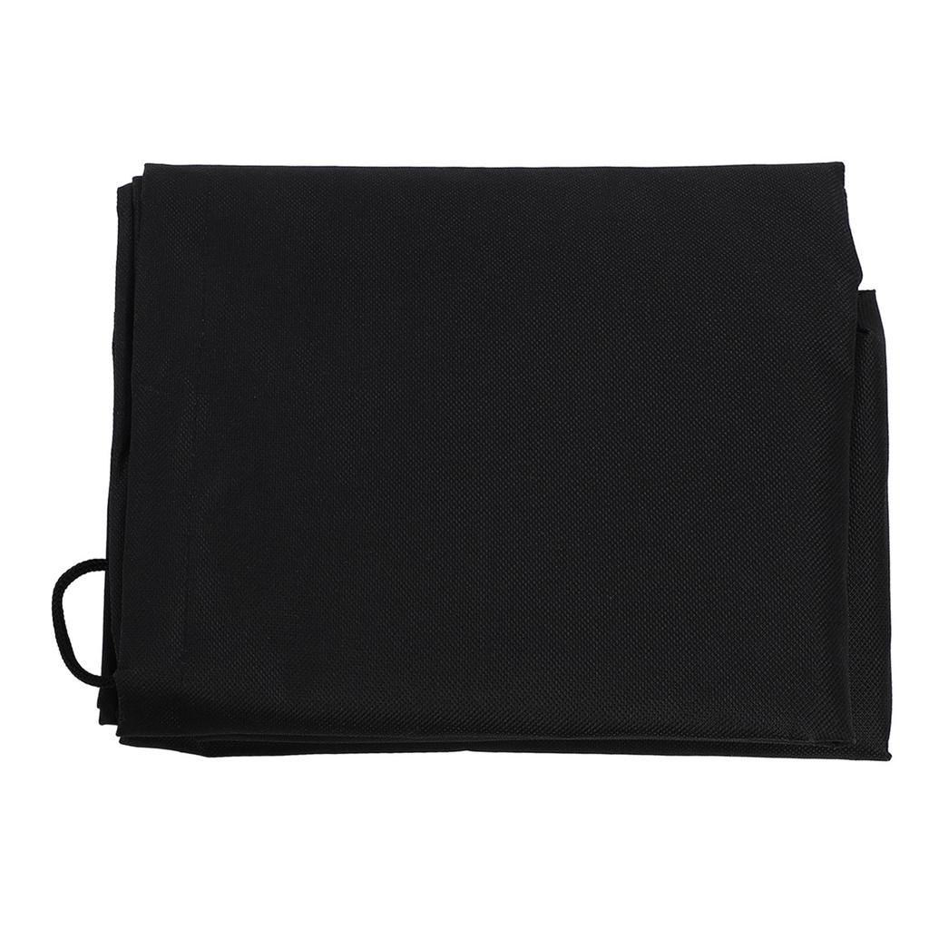 Heat Press Cover Black Dust Proof Sun Proof 600D Oxford Cloth T Shirt Press Machine Cover for Furniture Microwave Oven