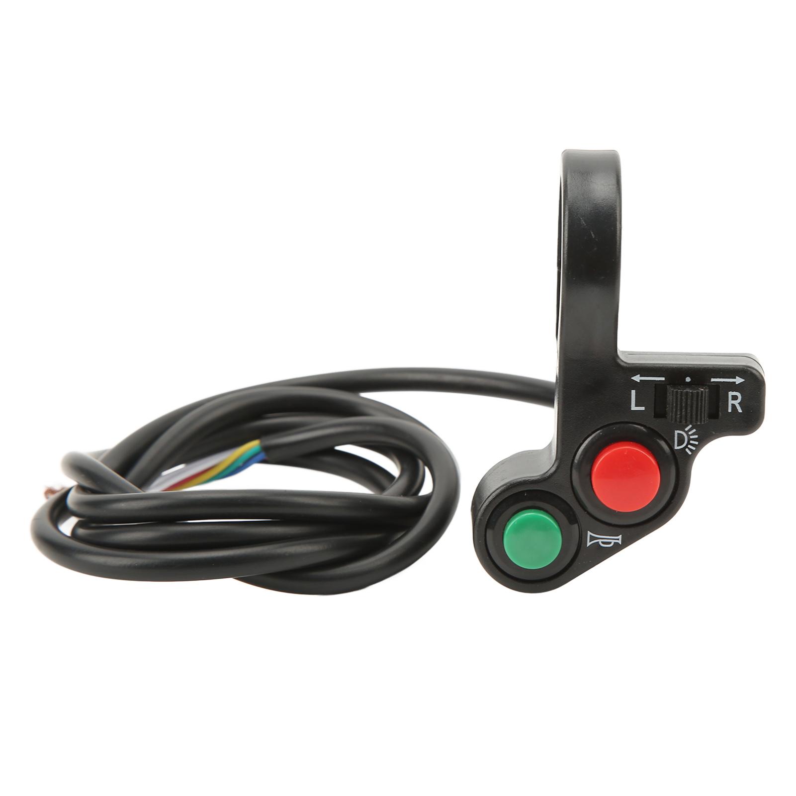 

Мотоциклетный руль, звуковой сигнал, поворотник, фара, выключатель, кнопка 3 в 1, питание двигателя скутера