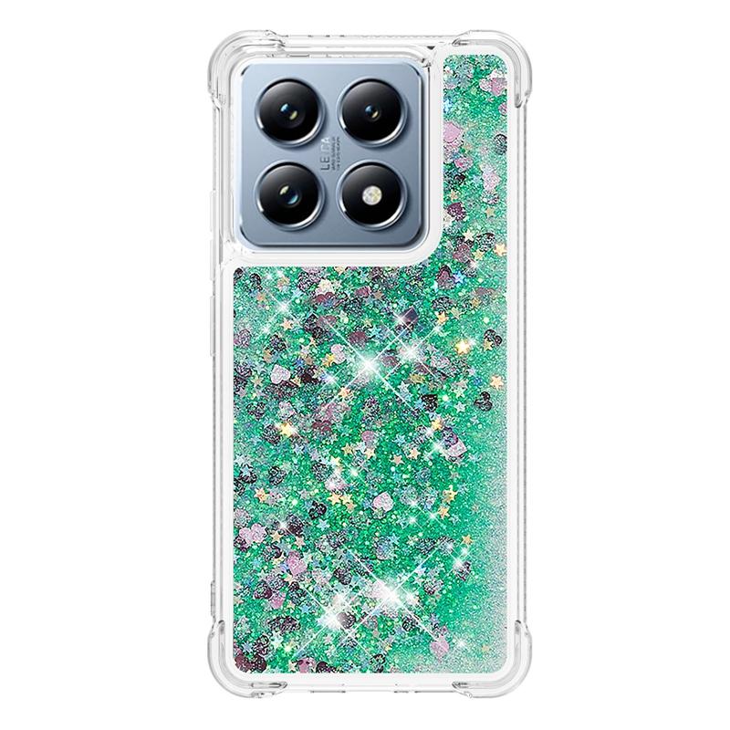Coque 14T Pro sur Pour Fundas Xiaomi 14T Pro Coque Paillettes Bling Dynamique Liquide Pour Xiomi Xiaomi14T 14TPro Étuis de Téléphone Fundas