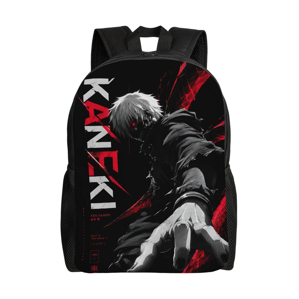 Fashion Halloween Tokyo Ghoul Kaneki Backpacks Its Bag mochila Camping Large Capacity Rucksack