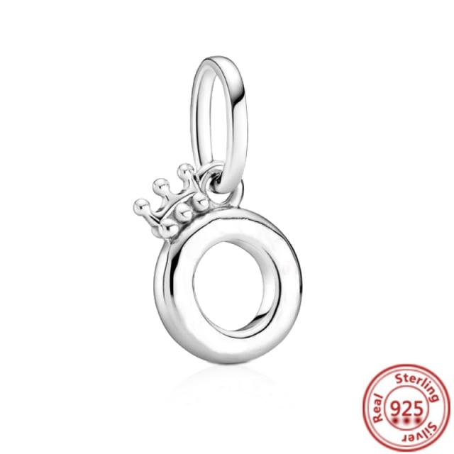 925 Silver Love Collection Beaded Pendant Charm Accessory Bracelet Women 'S Diy Jewelry