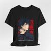 Men's and Women's T-shirts Megumi Fushiguro Anime Tee, Unisex Graphic T-Shirt for Fans, Short Sleeve Shirt,