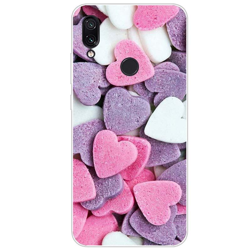 For Xiaomi Redmi Note 7 Case Flower Animal Cover Silicone Case For Redmi Note 7 Pro Note7 Bumper Shockproof Phone Case Coque