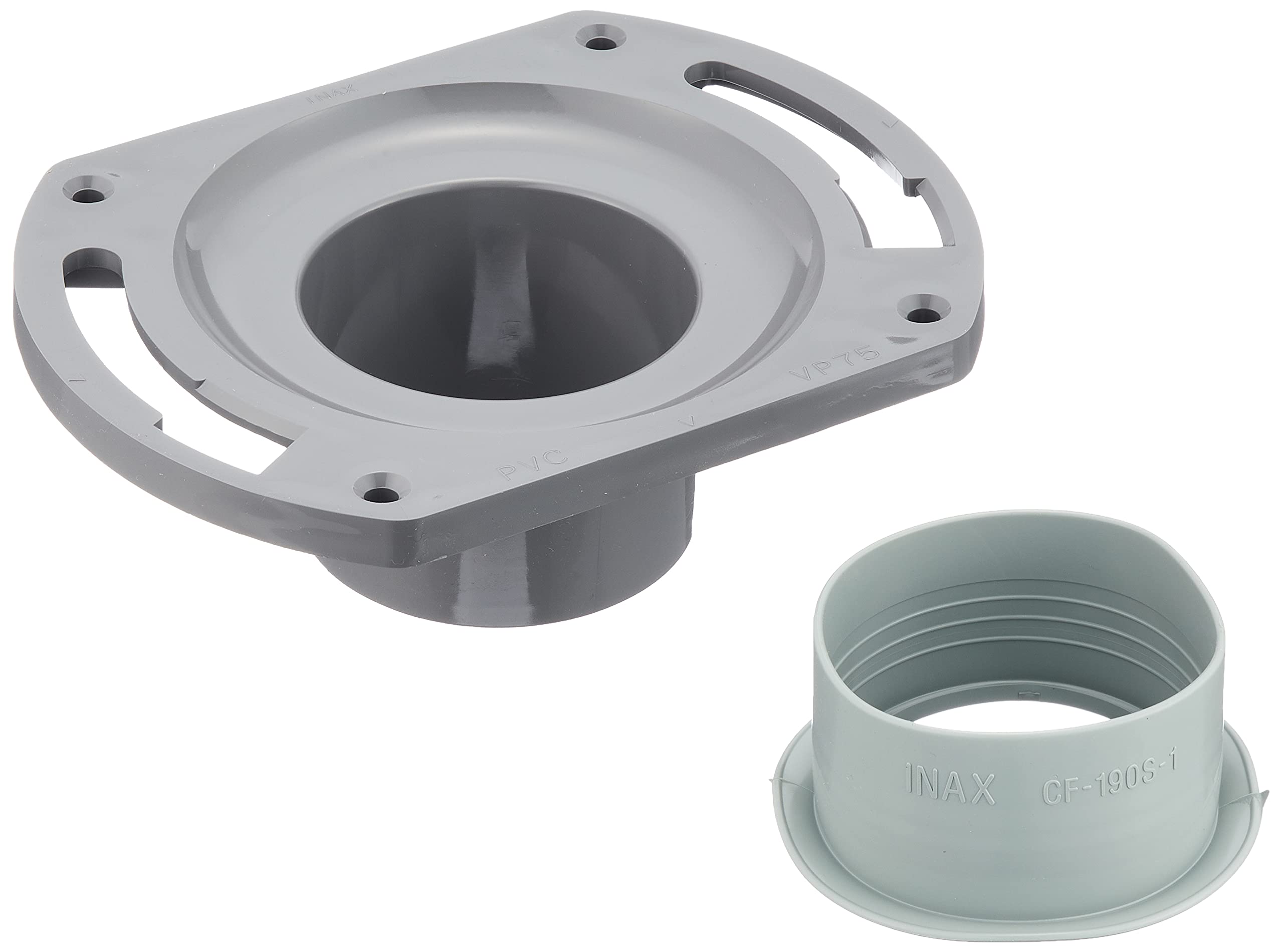 

LIXIL INAX Resin Floor Flange for Toilets CF-8AWP Western-Style (VU/VP75)