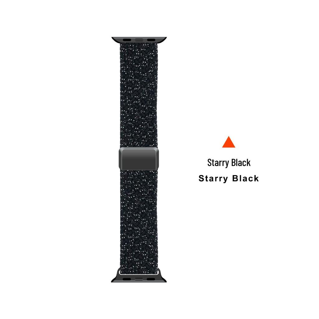 Geflochtenes Magnetarmband aus Nylon für Apple Watch S11