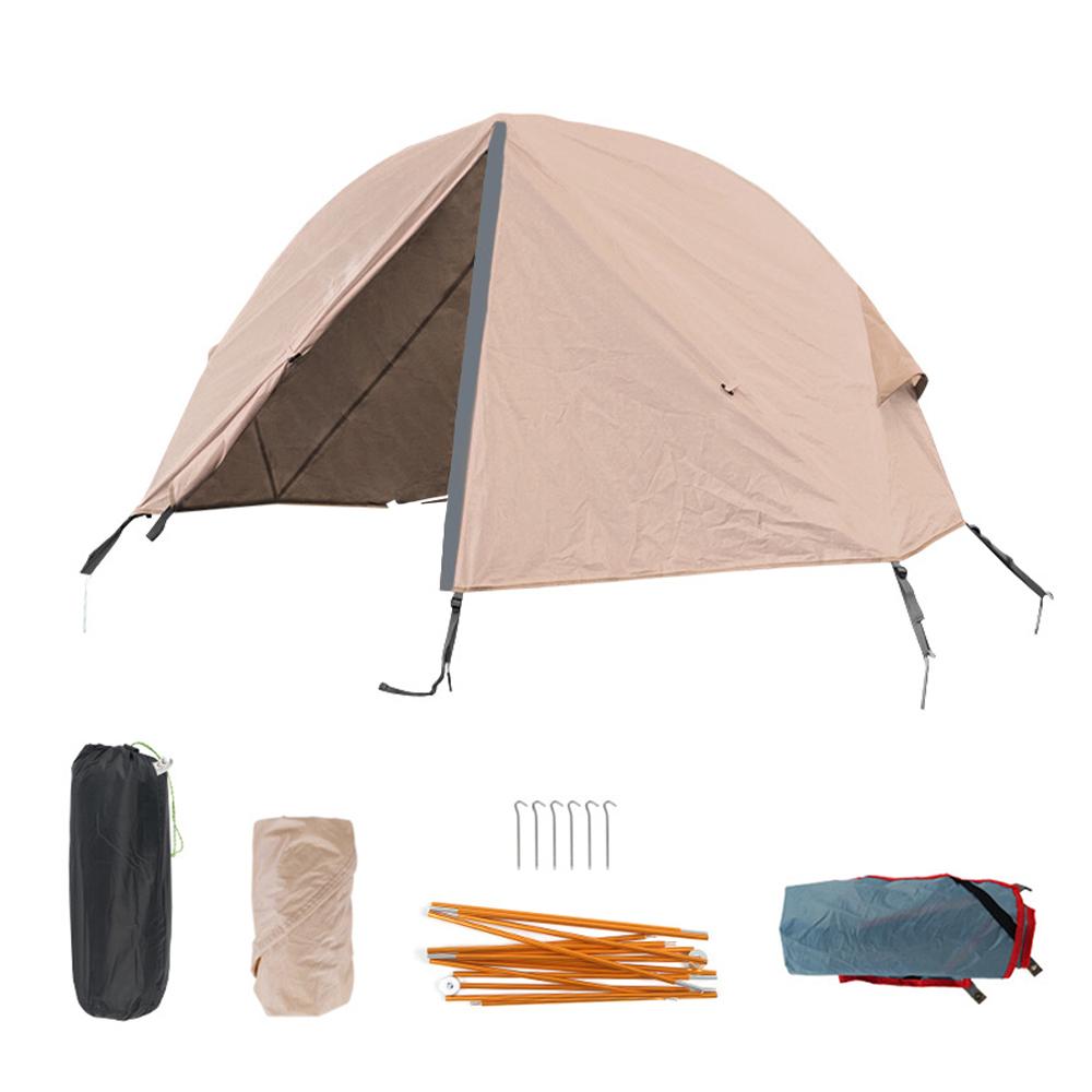 1 Person Camping Tent for Cot Lightweight Water Resistant Tent for Outdoor Camping Backpacking Traveling 1 person camping tent