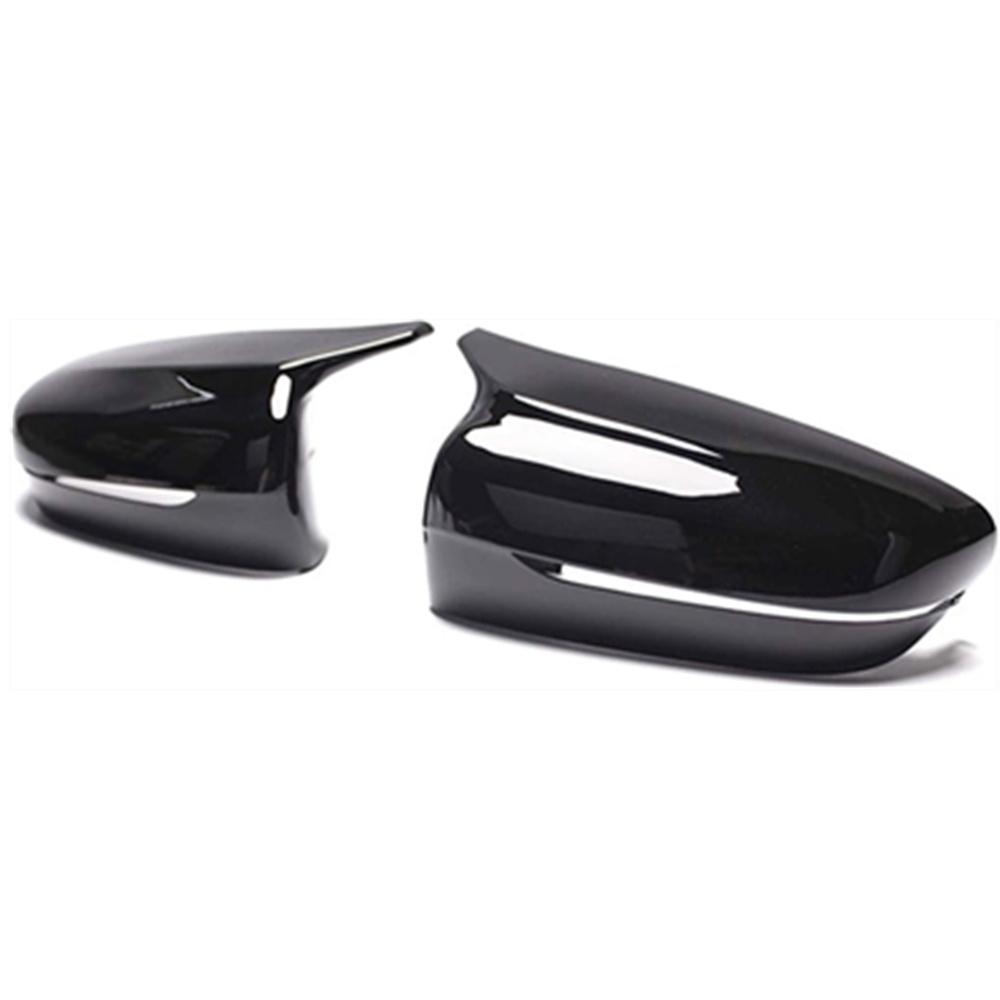 Gloss Black Mirror Cover Caps Fit for BMW G20 G21 G22 G23 G30 G38 M STYLE RHD