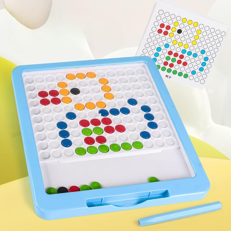 Non-Toxic Children'S Puzzle Toys Simple Drawing Board Writing Board Magnetic Pen Dribbling Early Education Toys Mini Drawing Toys Gifts