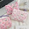 Sweet Cute Animal Floral Quilted Padded Portable Sanitary Napkin Storage Bags Coin Purse Cosmetic Bags Card Packs Key Bags Gifts