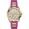 Intrepid 2 Gold Pink Stainless Steel Silicone Women's Quartz W0325L3