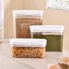 Space Saving Designs Sealed Grains Bin for Freshness Portable for Home Use and Office Supplies Pantrys Organization
