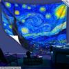 VIKAMA Abstract Starry Sky Tapestry Artistic Home Decor Tapestry Suitable for Living Rooms and Bedrooms Home Furnishings