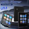 MP3 MP4 Player Portable MP3 Player Full Touch Screen Bluetooth-Compatible with Speaker Support FM Radio Recording E-Book