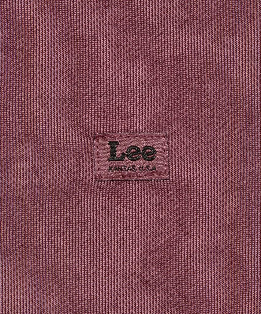 Dye Label Hoodie Pigment Pink