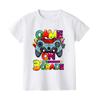 Game On First Grade Shirt Back To School Tee for Gamers 1st Day of School for Boys Truck Print Summer Kids Short Sleeves Top